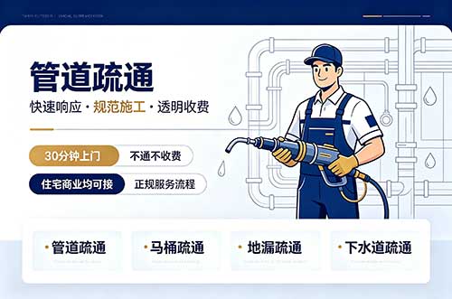 龙泉管道疏通