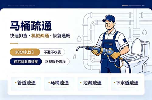 龙泉马桶疏通
